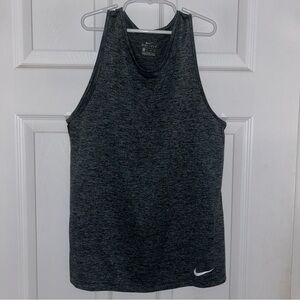 Nike Dri-Fit Gray Size XS Athletic Tank Top